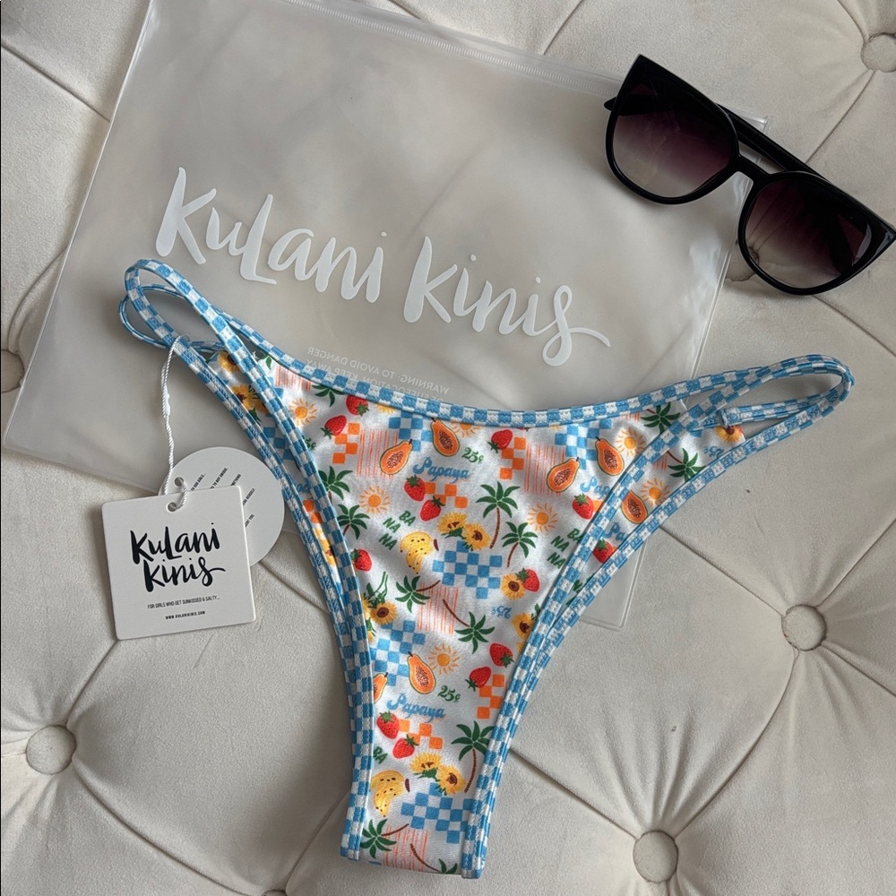 Twin Strap Bikini Bottom in Suncatcher